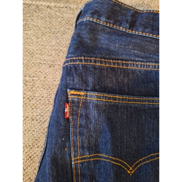 Levi's Men's 501 Original Fit Jeans Straight Leg Button Fly‎ 100% Cotton - Picture 3 of 4